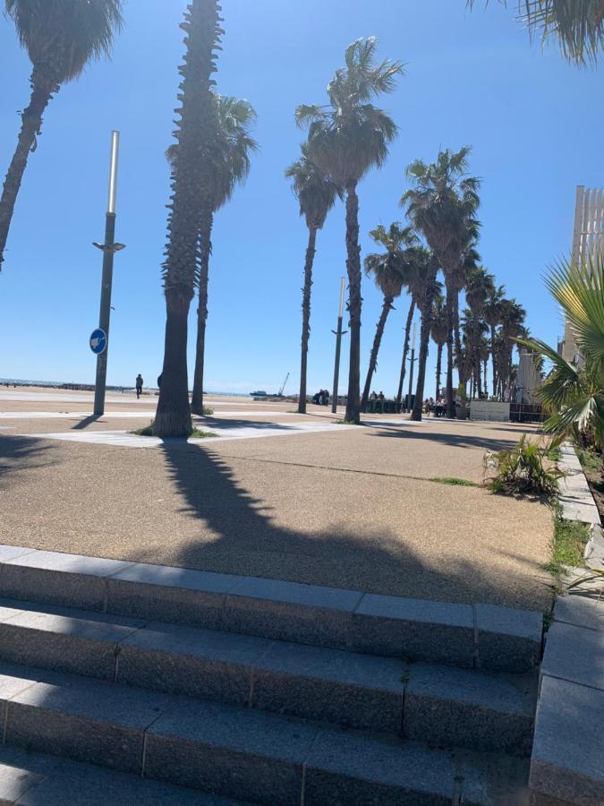 App T2 Climatise , Plage 200 M Sète Exteriör bild